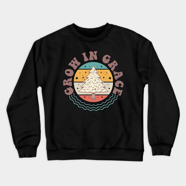 Grow in Grace Crewneck Sweatshirt by ChristianLifeApparel